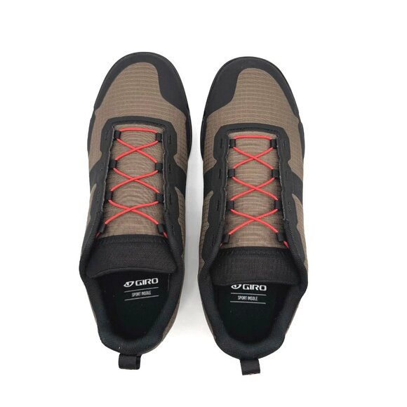New Giro Tracker FastLace Mountain Bike Men\'s Shoes Flat Platform Brown
